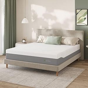 Novilla Twin Mattress, 10 Inch Gel Memory Foam Mattress for Enhanced Support & Motion Isolation, Medium Firm Bed Mattress in a Box-Vibrant