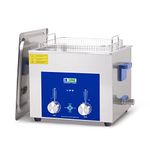 DK SONIC Ultrasonic Cleaner - Ultrasonic Carburetor Cleaner,Sonic Cleaner,Ultrasound Gun,Lab Tool,Carburetor,Engine Parts Cleaning Machine with Encoded Timer and Heater(3.96Gal-15L)