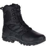Merrell Men's Moab 2 8" Response Wp Tactical Boot, Black, 3.5 M US