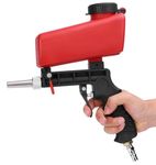 Portable 90psi Gravity Sandblaster Sand Blaster Gun Set, Sand Blasting Spray Tool for Remove Paint, Stains, Rust & Clean Surfaces