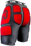 Core Protection Stealth Impact Protective Shorts Hip Pads for Action Sports, Bike Shorts, Butt Pads, Chamois Butt’r, Coccyx Shield Ski/Skate/Scooter/BMX/Cycling Shorts