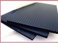 A1 Black Correx 4mm Thickness x 25 Sheets