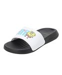 Puma Unisex-Kid Popcat 20 Spongebob Junior White-Black Slide - 3UK (39087201)