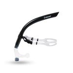 AIRAVAT Front Snorkel Tuna,Dive Mask Easy-Breath Free Diving Snorkel for Snorkeling Scuba Diving Freediving Swimming (Black)