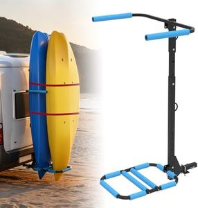 EONECROSS Upgraded RV Hitch Mount Kayak Rack for 2 Kayaks up to 12 FT