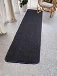 Saral Home Solid Soft PP Yarn Durable & Washable Multipurpose Runner for Home/Kitchen/Living Area/Lobby/Office Entrance with Anti Skid Backing (Dark Grey, 60 Cm X 200 Cm)