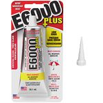 E6000 Plus Craft Glue and Original Snip Tip Nozzle Fabric,Wood, Jewellery, Glass, Gems, Beads Adhesive (56.1ml)