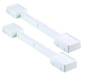 Shepherd Hardware 9848 Plastic Adjustable Appliance Rollers, 2-Pack