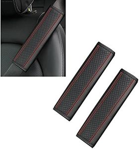 YeaFun HOMDOWUP Universal Car Seat Belt Pads Cover,Seat Belt Shoulder Strap Covers Harness Pad for Car/Bag,Soft Comfort Helps Protect You Neck and Shoulder