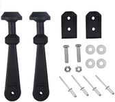 Tolxh #622304 Hood Latch Kit #1984-2000 Quality Durable New Replacement Parts For Snowmobile POLARIS ALL MODELS (EXCEPT EDGE CHASSIS)