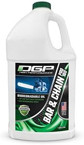 DGP Pro100 Biodegradable Chainsaw Oil – High Performance, Non Toxic Professional Lubricant – Green, Eco-Friendly, Ultraclean, All Season Bar & Chain Lube – Safer for You, Your Pets & The Earth, 1gal