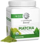 Matcha Green Tea Powder | Keto Gluten Free Matcha Powder Organic Tea Culinary Grade for Smoothies Baking Teas Lattes Vegan Sugar Free Dairy Free | Harvest Organic Matcha 337g 225 Servings | Sunwarrior