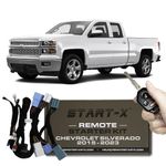 Start-X Remote Starter for Silverado & Sierra 1500/2500/3500 2015-2023 || Plug N Play || 3 X Lock to Remote Start || 5 Minute Install || USB Updater Included || Zero Wire Splicing!