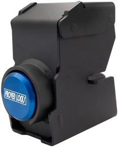 Proven Industries Model 2178 Trailer Lock, Fits 2-Inch Trailer Couplers, Made in the USA (Blue-Square)