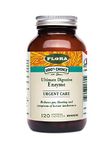 Flora Health Urgent Care Digestive Enzymes, Reduce Gas Bloating and Symptoms of Lactose Intolerance, Supplement to Aid Protein Digestion & Carbohydrates, Gluten-Free, Non GMO, 120 Vegetarian Capsules