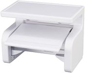 Lec r+Style BB-374 Paper Holder with Shelf, White