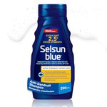 Selsun Blue Anti-Dandruff Shampoo, 250mL, Dandruff Treatment with 2.5% Extra Strength Selenium Sulfide and Pro-Vitamin B5