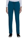 KOI Lite Stretch 749 Women's Momentum Scrub Pant Caribbean Blue M