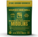 Marsh Hen Mill Carolina Gold Rice Middlins | Perfect for Rice Grits | Premium Heirloom Broken Grain with Rich Nutty & Floral Notes | Gluten-Free & Non-GMO | Perfect for Southern & Gourmet Cooking | 24 oz (Pack of 1)