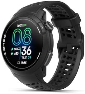 COROS PACE Pro GPS Sport Watch, 1.3-inch AMOLED Touchscreen, Fastest in Class Processor, 20 Days Battery Life, Navigation with Global Offline Maps, Sleep Tracking, Running, Cycling, Swimming- Black