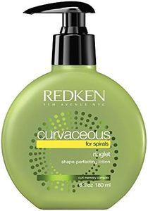 Redken Curvaceous Ringlet Shape-Perfecting Lotion | for Curly Hair | Provides Frizz-Free Control & Enhances Shine | 6 Fl Ounce