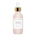 Pearlessence Argan & Vitamin E Facial Oil | Powerful Hydration to Help Balance, Revive & Rejuvenate Skin | USA Made, Cruelty & Paraben Free (54 ml)