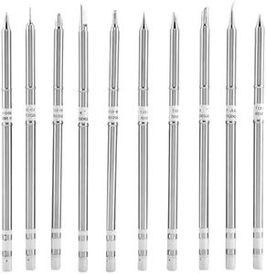 T12 Series Soldering Iron Tips Welding Tool Replacement Tips for FX-951 Rework Station(10PCS)