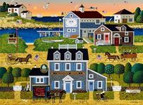 Buffalo Games - Charles Wysocki - Witch's Bay - 1000 Piece Jigsaw Puzzle for Adults Challenging Puzzle Perfect for Game Nights - Finished Size 26.75 x 19.75