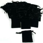 FindingKing 20 Pouches Black Velvet