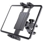 OHLPRO Spin Bike Tablet Holder, Elliptical Treadmill Tablet Phone Mount, Exercise Bike Handlebar Stand for Stationary Bicycle, Indoor Peloton Clamp for 5-13” iPad Pro 12.9, Galaxy Tabs, Phone