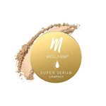 MyGlamm Super Serum Compact - 101N Cream, 9g | Infused With Hyaluronic Acid & Vitamin E | Matte Finish Compact Powder | All Skin Types