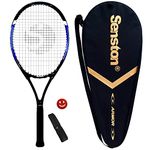 Senston Tennis Racket 27'' for Adults Aluminum Alloy Tennis Racquet Set with Premium Carry Case, Including 1 Overgrip + 1 Vibration Dampeners