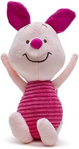 Buckle-Down Disney Dog Toy, Winnie The Pooh Piglet Arms Up Sitting Pose Pet Toy, Plush