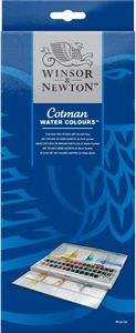Winsor & Newton Cotman Watercolour Studio Set – 45 Half Pans