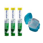 3 Pack Active Fresh Denture Cleaning Tablets - 90 Tablets, Denture Bath, False Teeth Cleaner, Retainer, Denture & Mouth Guard Sterilising Tablets, Multipack Bundle for Fresh Hygiene and Stain Removal