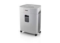 Dahle PaperSAFE 380 Paper Shredder (15 Sheets, Oil-Free, Jam Protection, Cross-Cut, for Home and Office) Grey