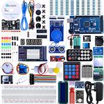 ELEGOO Mega R3 Project The Most Complete Ultimate Starter Kit Barebone PCs Compatible with Arduino IDE w/TUTORIAL, MEGA R3 Controller Board, LCD 1602, Servo, Stepper Motor