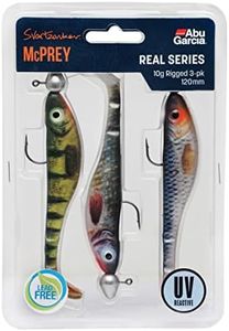 Abu Garcia Svartzonker McPrey Prerigged, Fishing Hook, Soft Lures, Predator Fishing, Pike, Unisex, Assorted, 22g | 120mm