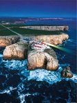 Pintoo Jigsaw Puzzles 1200 Piece for Adults - HenryDo - Aerial Photography - Ponta da Piedade Lighthouse, Portugal Beautiful Plastic Puzzle for Home Decor Zero Dust Easy Storage [H3032]