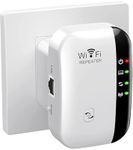 2024 Newest WiFi Extender, WiFi Booster, WiFi Repeater, Covers Up to 3000 Sq.ft and 45 Devices, Internet Booster - with Ethernet Port, Quick Setup, Home Wireless Signal Booster, UK plug - (White)