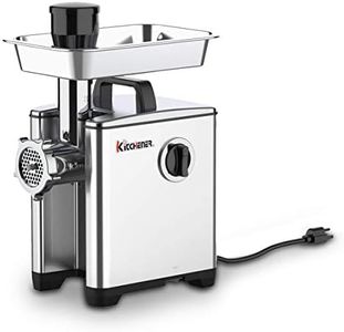 Kitchener Picadora de carne eléctrica 108kg/h Maquina picar carne 230V Picador de carne Cómodo, rápido y fácil de limpiar
