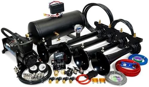 HornBlasters Conductor's Special 244K 2-Gallon Train Horn Kit - 150 PSI - US Made Horns