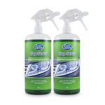 Greased Lightning Bug Buster Twin Pack - Bug and Tree Sap Remover - Removes Bird Droppings, Tar, Bugs, and Tree Sap - Safe for Windscreens, Mirrors, Bonnets, and More - 2 x 1 Litre