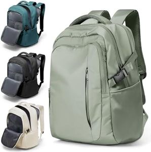 suwasp Large Travel Backpack for Women Men Airline Approved Carry On Personal Item Backpack Bag Frontier Airlines Personal Item Bag Flight Approved Luggage Backpack - Green