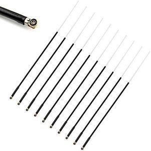 10PCS 100mm 2.4G Receiver Antenna for Frsky X4R X4RSB XM XM+ R-XSR Antenna IPEX 4 V4 Port S6R S8R F30 F3OP F40 F4OP