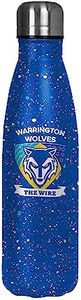 FOCO Officially Licensed Warrington Wolves Football Paint Splatter 500 ml Water Bottle