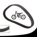 JFG RACING Surron Drive Belt,Motorbike Belt Drive E-Bike Transmission Drive Belt Black Drive Belt Premium Drive Belt For Sur-Ron 560-8M Electric Dirt Bike