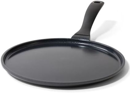 Alva Energy Ceramic Nonstick Crepe Pan Griddle Skillet Induction Non Toxic Cookware 11" PFAS, PFOA & PFTE Free, Pancake Pan, Egg Pan, Omelette Pan, Induction Safe, Add to Your Pots and Pans Set