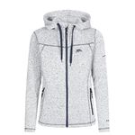 Trespass Womens Hoodie Fleece Jacket Full Zip Female Walking Casual Odelia