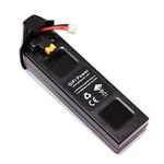 MaximalPower Replacement Drone Battery 7.4V 3600mAh for MJX B2C B2W RC | Adds Extra Minutes to Your RC Drone Flight Time (1 Pack Battery)